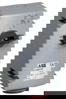 Red IP44 3PN+E switched interlock skt16A