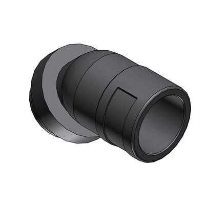 CONDFTNG 45 M32 NW29 PA6/BR 8MM GRY