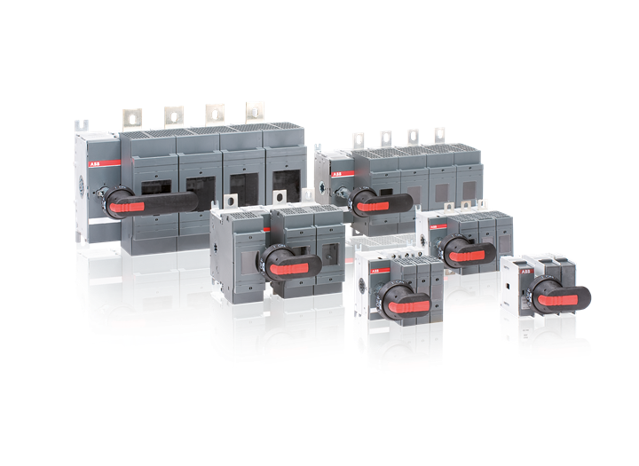 250A 4P DIN Switch fuse w/o handle+shaft