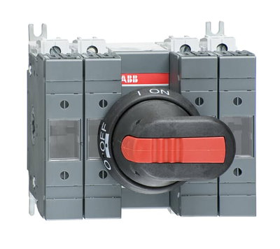 63A 4P Switch Fuse, mech in btwn poles
