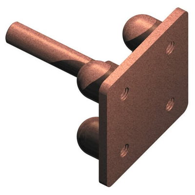 Four hole earth point M8 x 14 mm 75 mm 0.41 kg
