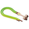 PC120 earth point with pre-welded 2 x 500 mm earth cable 1.26 kg