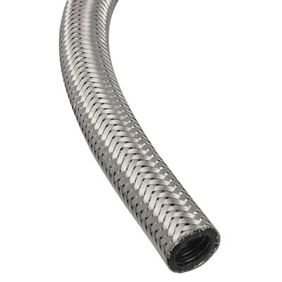 Peek conduit fine pitch with s/steel overbraid 13mm Black