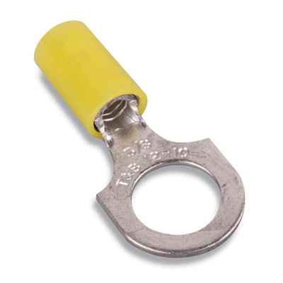 RC10-14 NS NYL RING TERM 12-10 1/4 YELL