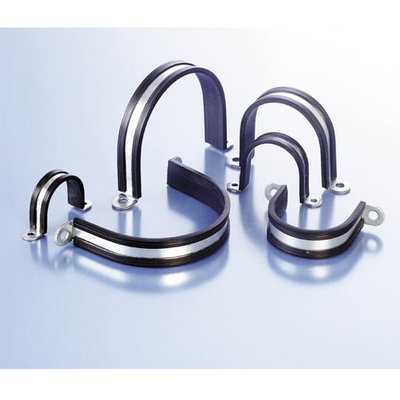 PIPE CLAMP GALV STL/EPDM NW95