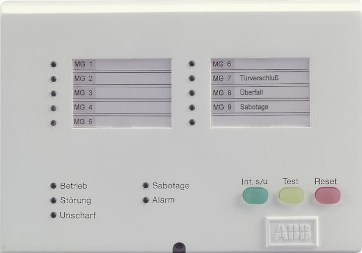 L208/PT LED Keypad f. ABB alarm system