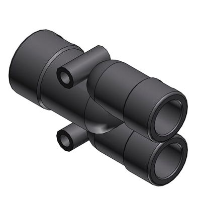 Y-CONN 1PC 2XNW36,NW48 PA6 IP66 GRY