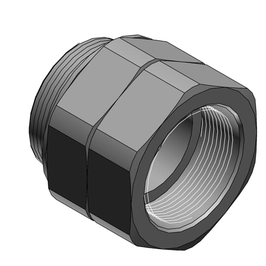 SWIVEL ADAPTER BRASS M20x1.5