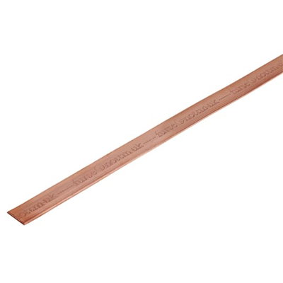 Bare copper tape 50 x 3 mm 1.33 kg/m 40 m