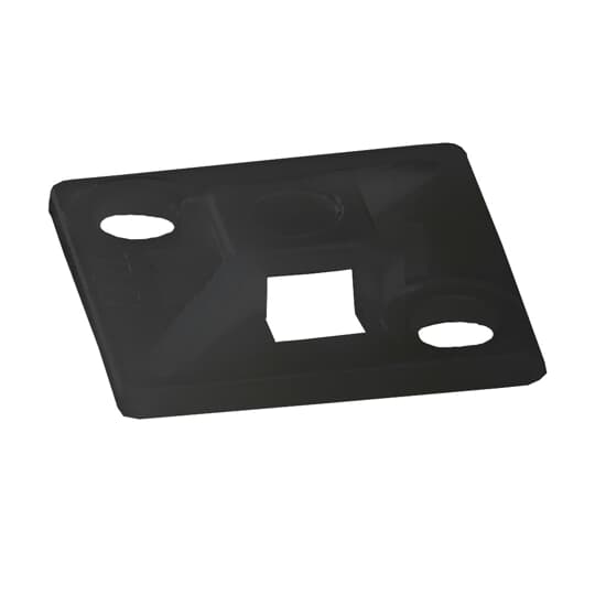 TC050X0AX CABLE TIE .5X.5 BLK BASE-ADH