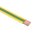 Green & yellow PVC insulated copper tape 50 m 25 x 3 mm 0.79 kg/m
