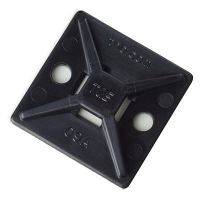 TC345AX-CBL TIE 1 BLK MTG BSE-ADH 4-WAY