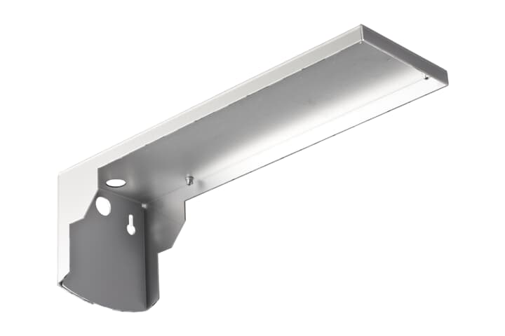 Wall bracket for edge-lit sign/luminaire