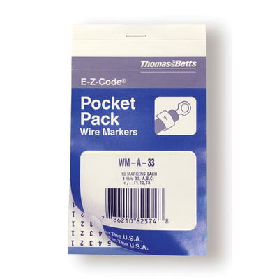 WM-A 33 Vinyl Cloth Markers