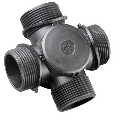 XP20 BLACK INSPECTION T PIECE