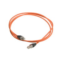 LANmark-7 Single End Cord Cat 7 GG45 4P LSZH-FR SCR 10 M ORANGE