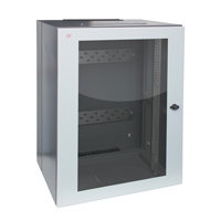 Wall Mount Cabinet 18 HU Mixed Door New Concept