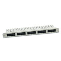 Voice Patch Panel 50 RJ45 2 pair White