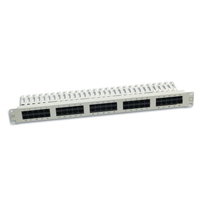 Voice Patch Panel 50 RJ45 2 pair White