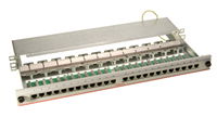 LANmark 5 Sliding PCB Patch Panel Screened