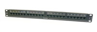 Essential 24 port PCB Patch Panel Rear Connection Black