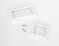 UK Cover plate - Single Gang - Bevelled