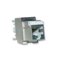 LANmark-6 EVO Snap-in connector, Toolless connectivity, screened, with rear cove
