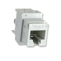 LANmark-6 EVO Snap-in connector, Toolless connectivity, unscreened for stranded