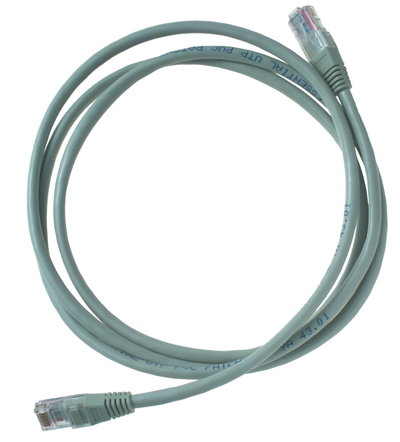 Essential Patch Cord U/UTP Cat 5 3m PVC grey