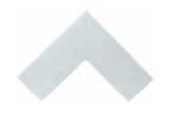TRK 75X75MM FLAT ANGLE FAB