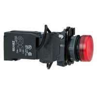 RED PILOT LIGHT INT LED 600V AC