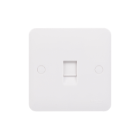 LWM RJ45 SINGLE CAT5E DATA SKT RT PK