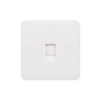 LWM RJ45 SINGLE CAT6 DATA SKT RT PK
