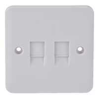 LWM RJ45 CAT6 TWIN DATA SKT