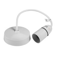 T2 PREWIRED PENDANT 9 INCH CLEAR