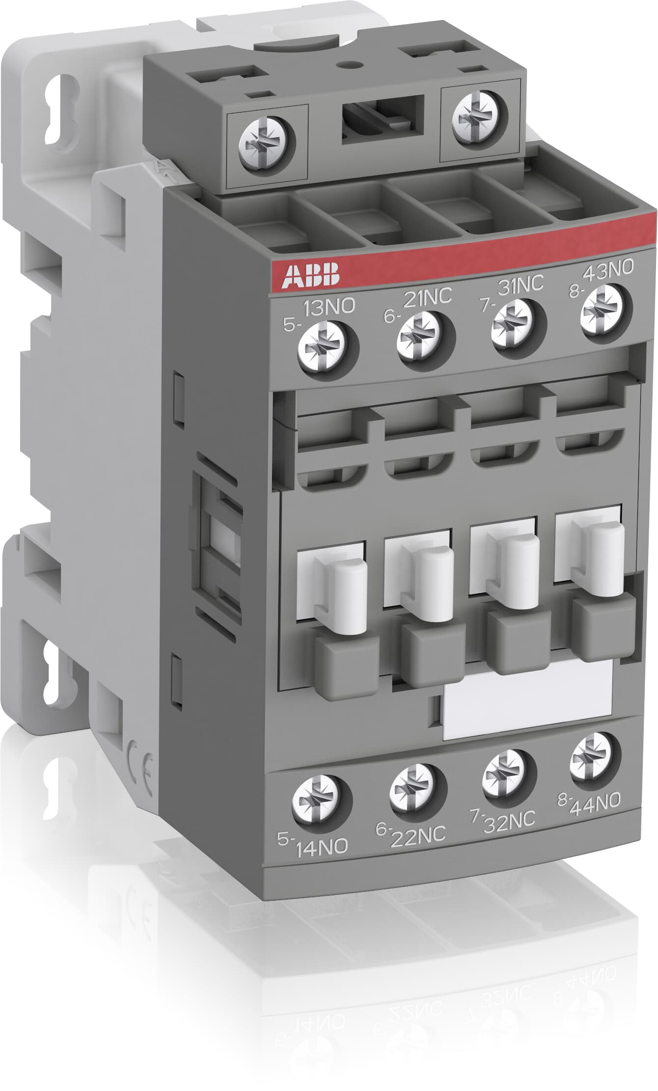 NF40E-12 cont. 4NA bob. 48...130 V c.a./c.c.