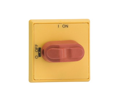 OHYS1AH1 maniglia rossa/gialla, blocco porta per OT16...80F e OTDC16…32F