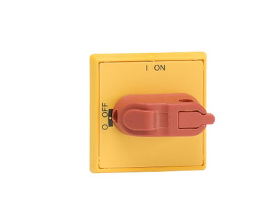 OHYS3AH1 maniglia rossa/gialla, lucch., blocco porta per OT16...80F e OTDC16…32F