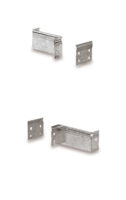 RACCORDO RIDUZIONE SX H75 RAL7035 100