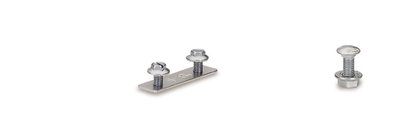 SCREW AND NUT M6X10 X304