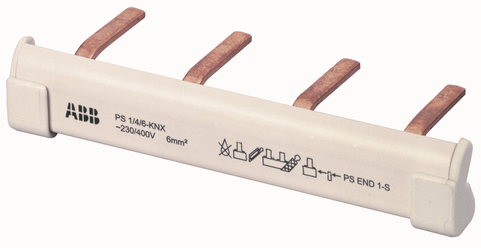 PS 1/4/6-KNX Barre di connessione, 1 fase, 4 contatti