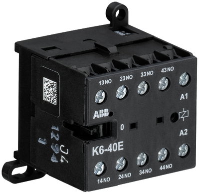 K6-40E-84Minicontattori110 ... 127 V AC4NO0NCScrew Terminals