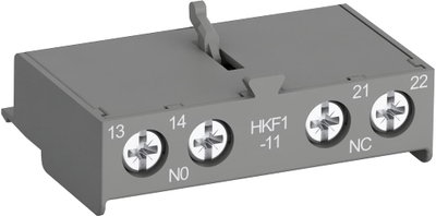 HKF1-11 Contatto frontale ausiliario 1NA+1NC