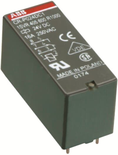 CR-P230AC2G REL? CONTATTI DORATI