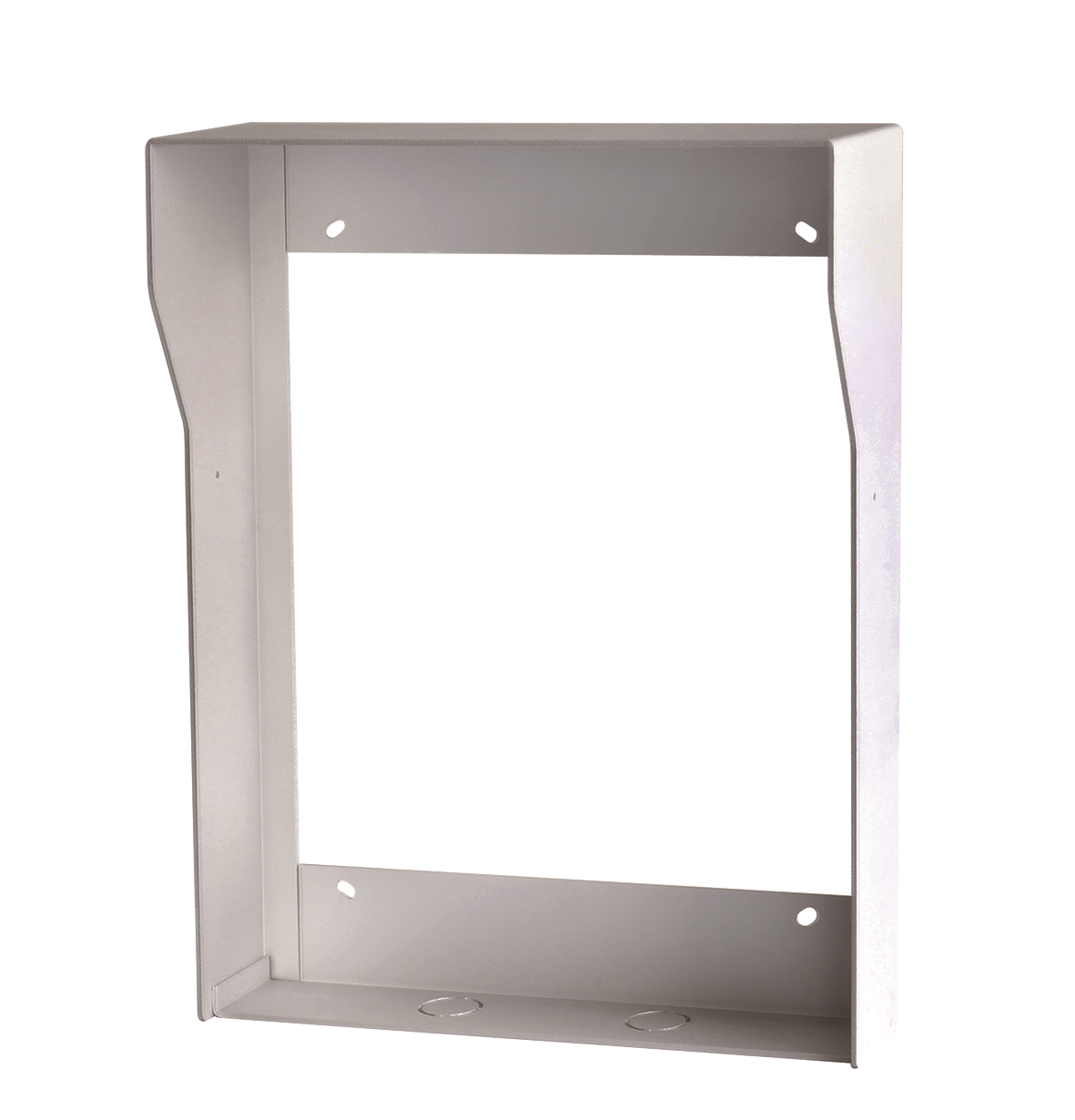 51025RH-02 Visiera per posto esterno da 6 moduli, Alluminio