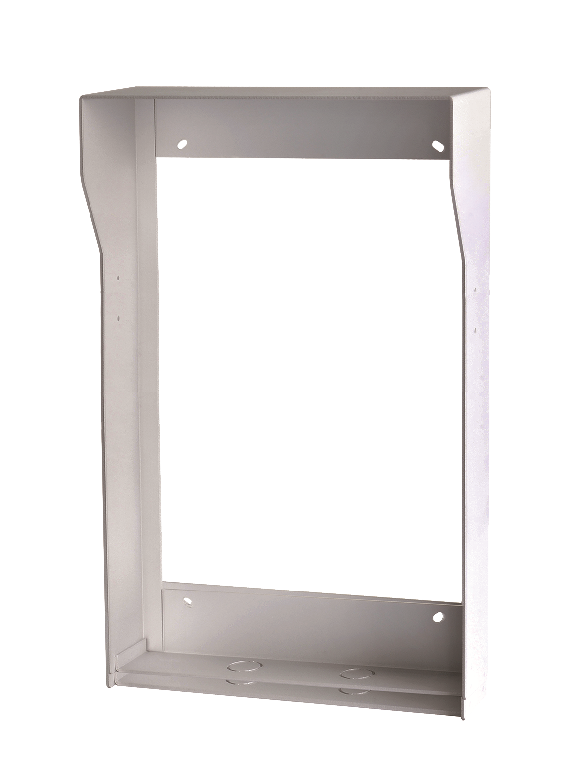 51026RH-02 Visiera per posto esterno da 8 moduli, Alluminio