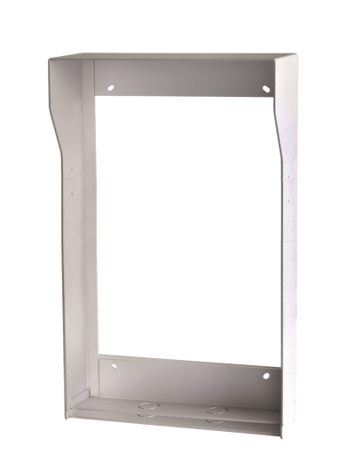 51026RH-02 Visiera per posto esterno da 8 moduli, Alluminio