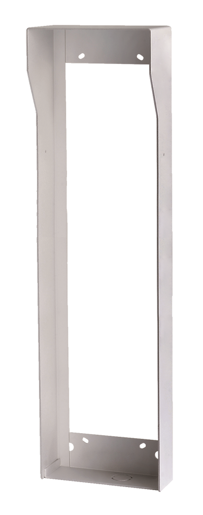 51028RH-02  Visiera per posto esterno da 5 moduli, Alluminio