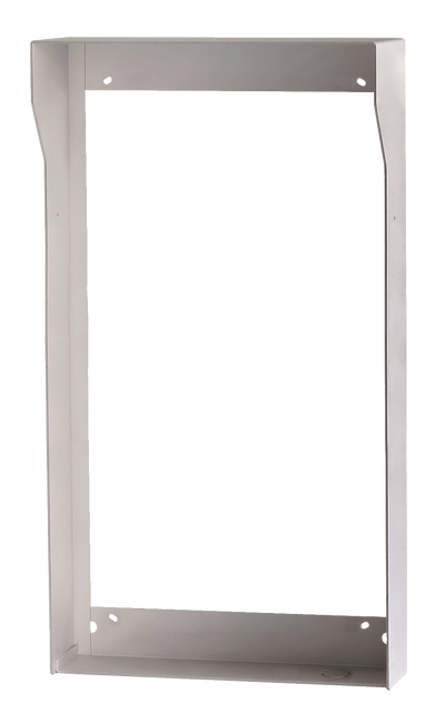 51029RH-02  Visiera per posto esterno da 10 moduli, Alluminio