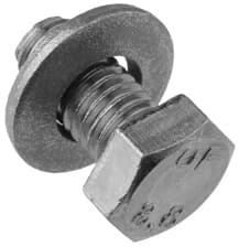 Kit 3 bullloni M8x16 DIN933 per XLP00